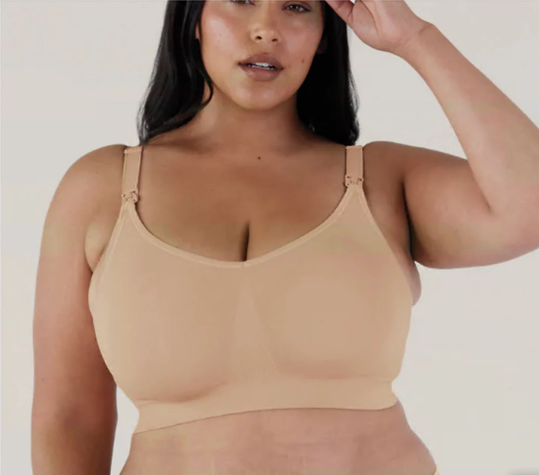 Plunge Full Cup Bra Size Range Medium-FC Black Wireless - Image 5
